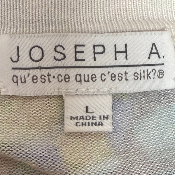 Joseph Green and Blue Cardigan V-Neck Lightweight Knit - Picture 3 of 4